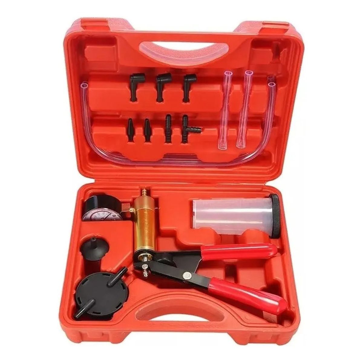 GENERICO - Kit Bomba Purgador Sangrador De Frenos De Vacio