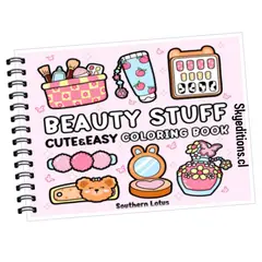 GENERICO - Libro Para Colorear Beauty Stuff