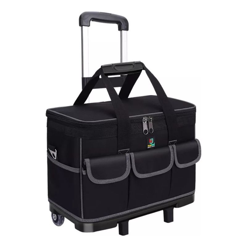 QUICK - Bolso Porta Herramientas Con Ruedas Con 20 Pulgadas