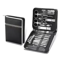 GENERICO - Set Herramientas Manicure Pedicura Kit Uñas - 26 Piezas