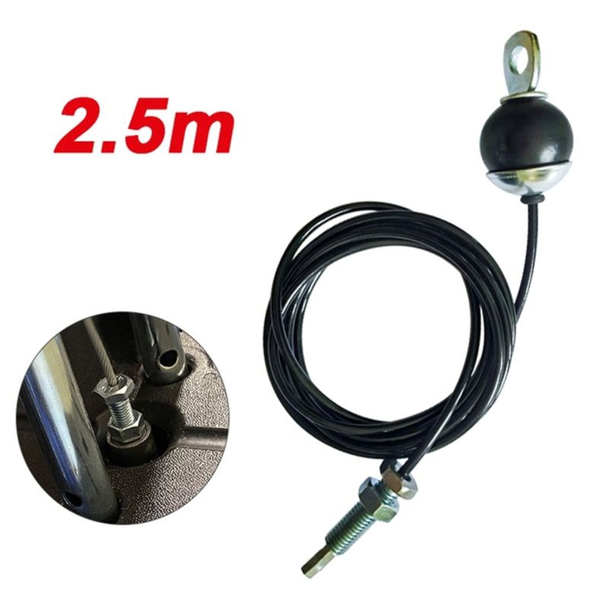 GENERICO - 25m Piola De Repuesto Para Máquina Multifuncional Fitness