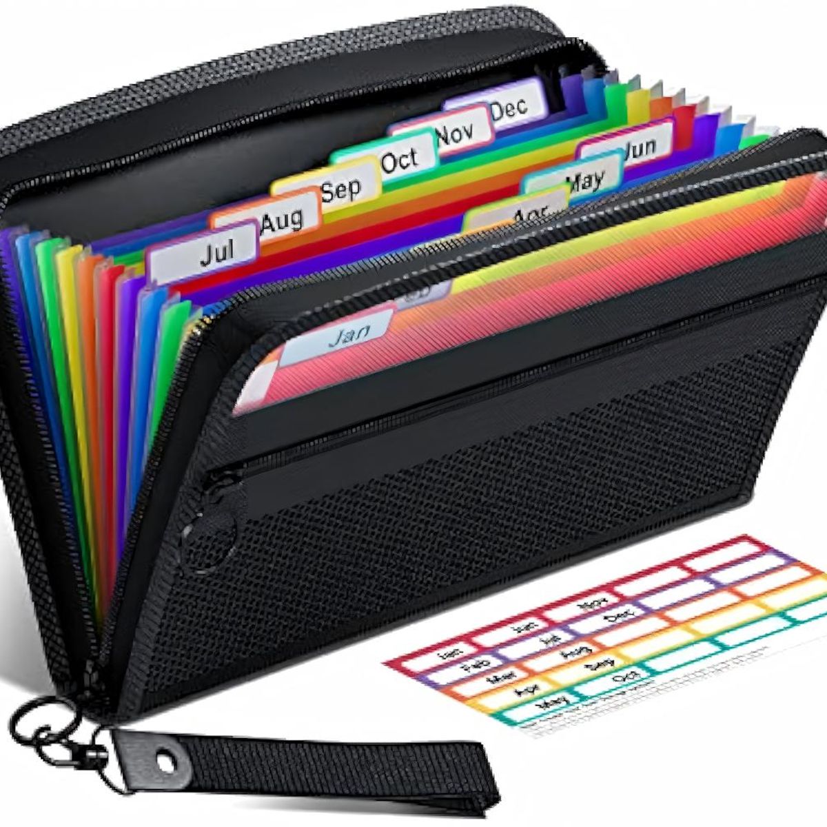 GENERICO - 13 Carpetas De Administrador De Archivos Tipo Cremallera