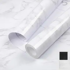 GENERICO - Papel Tapiz Patrón De Mármol Resistente Agua Aceite 10mx08m