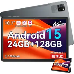BLACKVIEW - Tab60Pro Tableta, 24GB+128GB, 10.1 pulgadas, Android15
