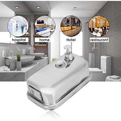 Imagen 2 del producto Dispensador De Jabón Acero Inoxidable 304 500 Ml