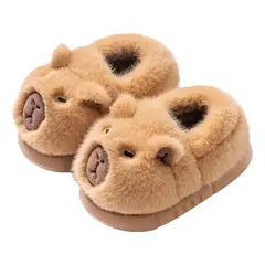PUREPOWER - Pantuflas De Capibara Adulto Pantuflas Capibara Para Niños