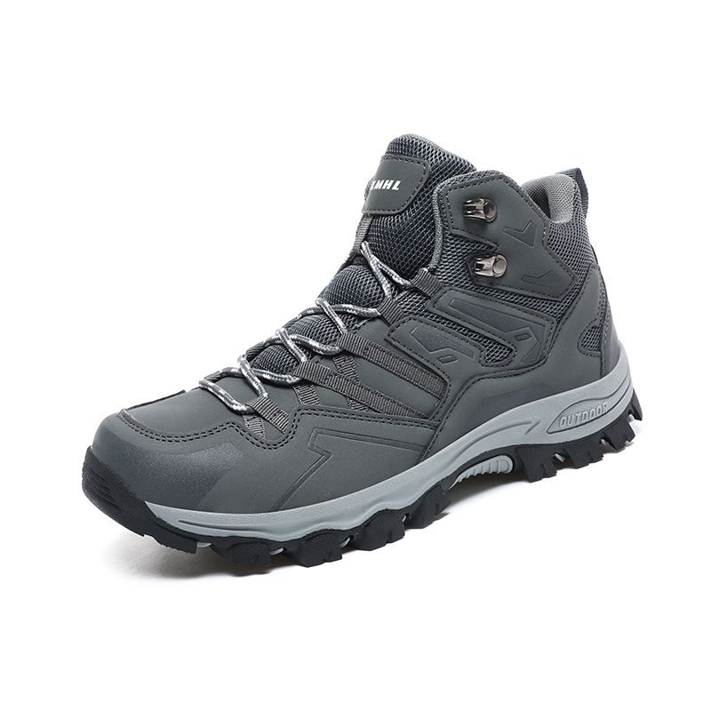 TIOZONEY - Zapatos de montaña para exteriores-Gris