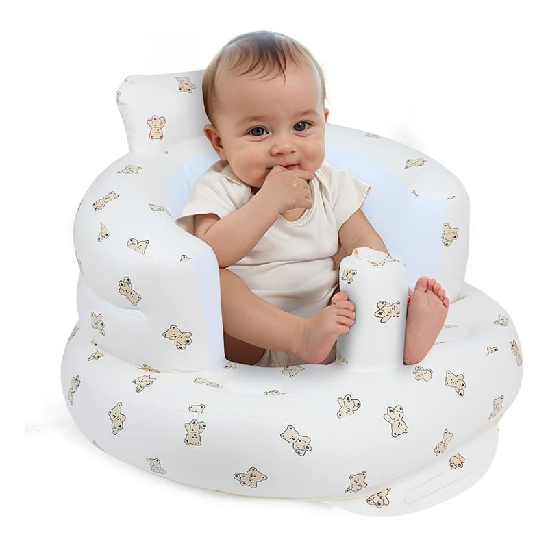 BLLOQ - Asiento Inflable Para Bebé Para Alimentar Jugar Y Viajar