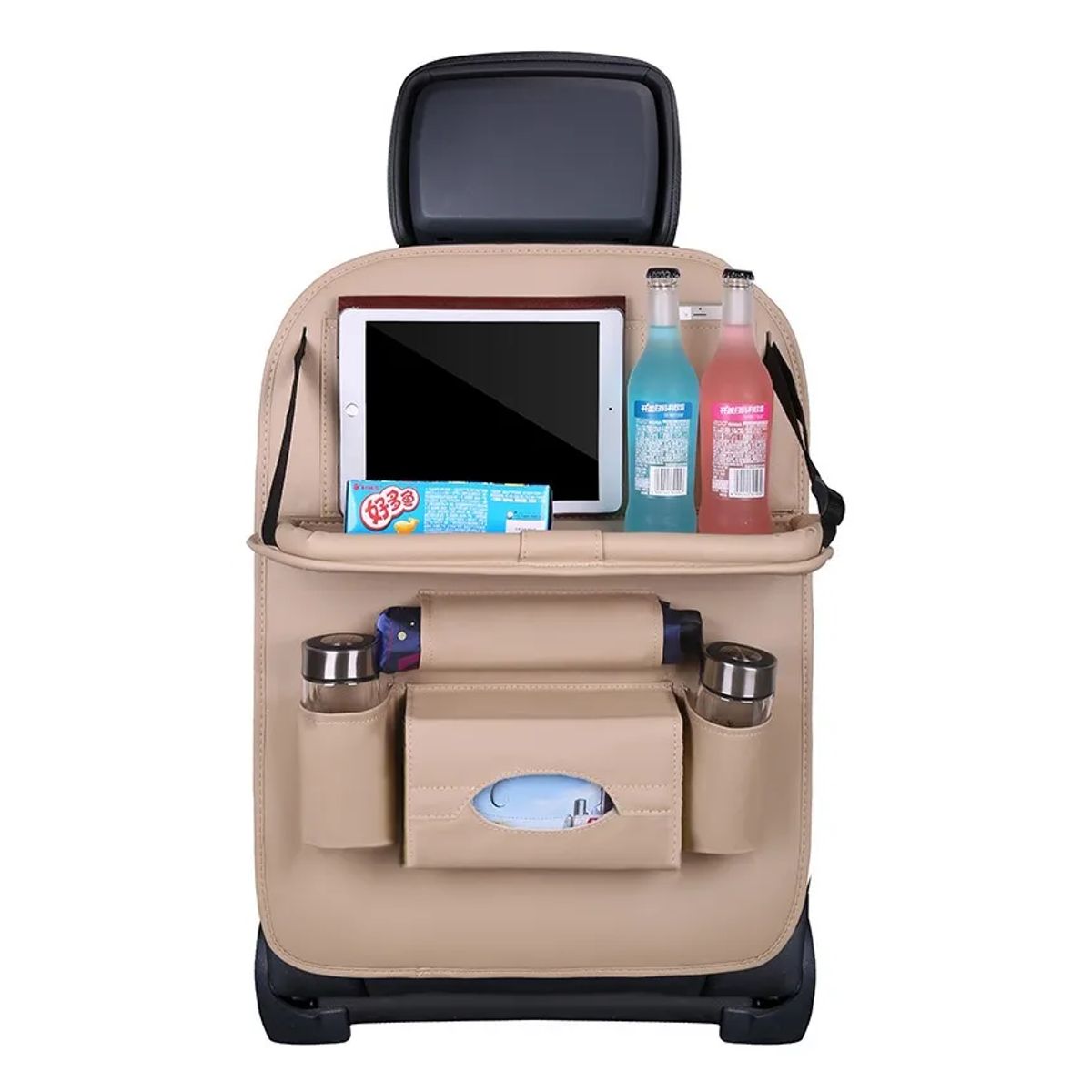 GENERICO - Bolso Organizador Para Respaldo Asiento Trasero De Auto