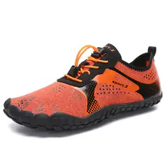 TIOZONEY - Zapatos para senderismo -Naranja