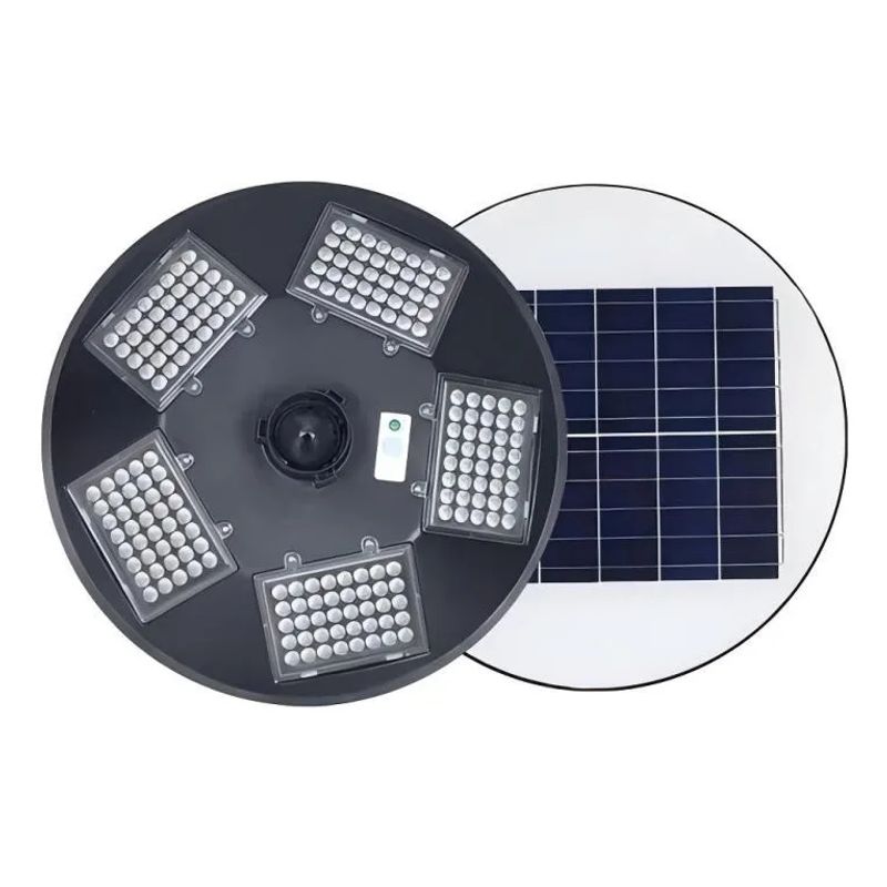 GENERICO - Foco Led Solar 500w Ufo Exterior + Soporte + Control+ip65