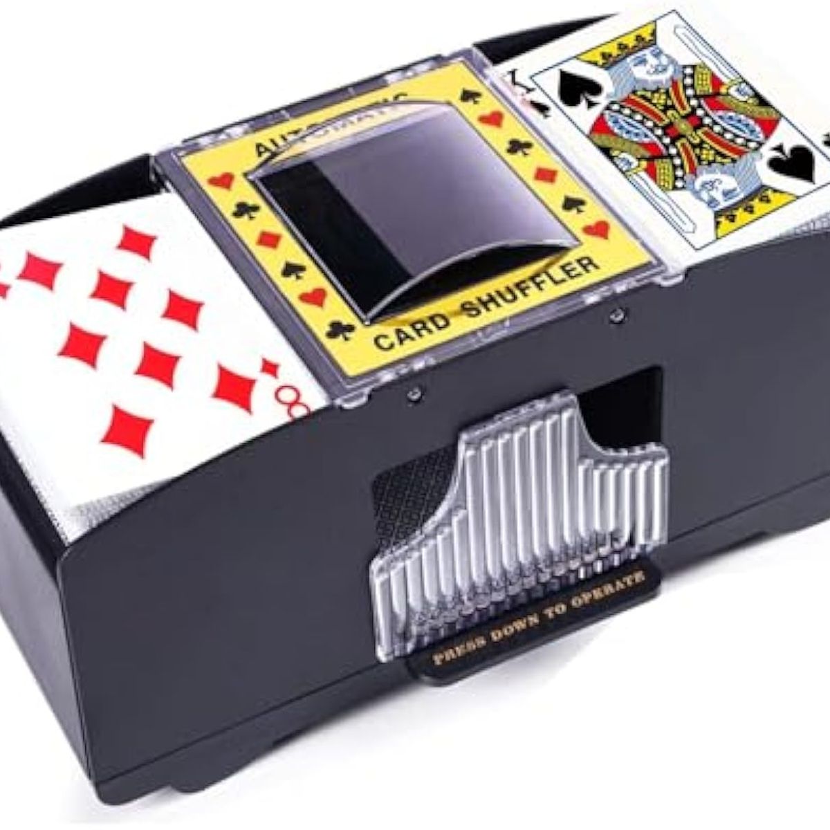 GENERICO - Mezclador Barajador De Cartas Poker A Pilas