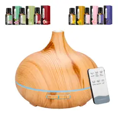 GENERICO - 3 Modos Difusor De Aceites Esenciales Con Control Remoto