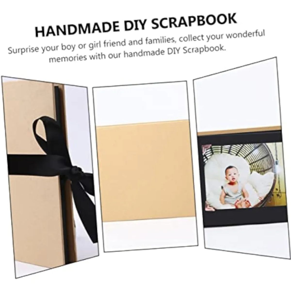 GENERICO - Álbum De Fotografías O Recortes Con 40 Hojas