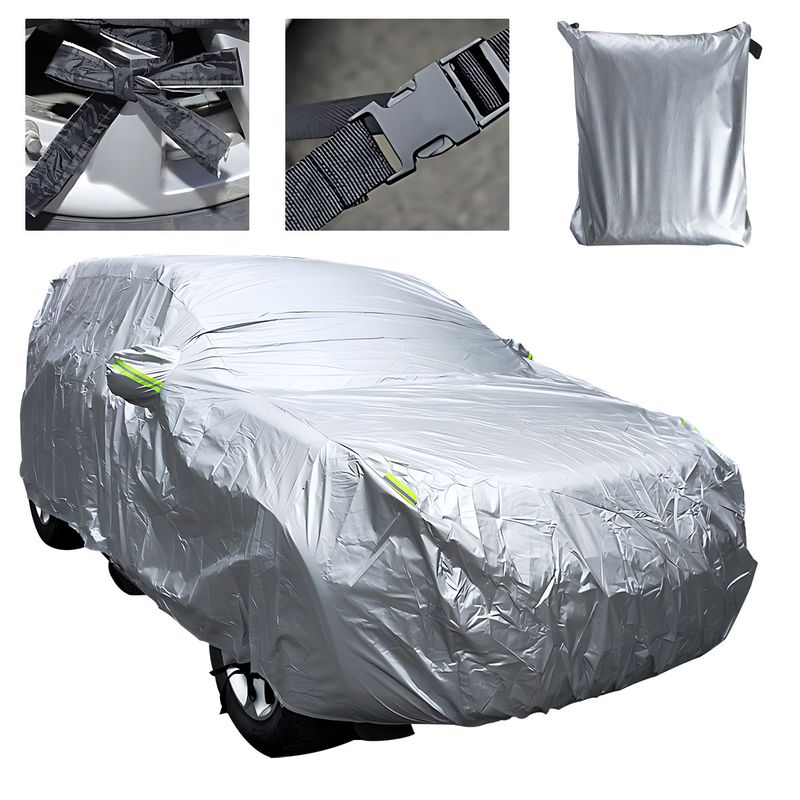 GENERICO - Carpas Para Autos C Interior Felpa Funda Gruesa Impermeable