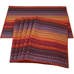 PUREPOWER - Set 6 Individuales Algodón 45x30cm
