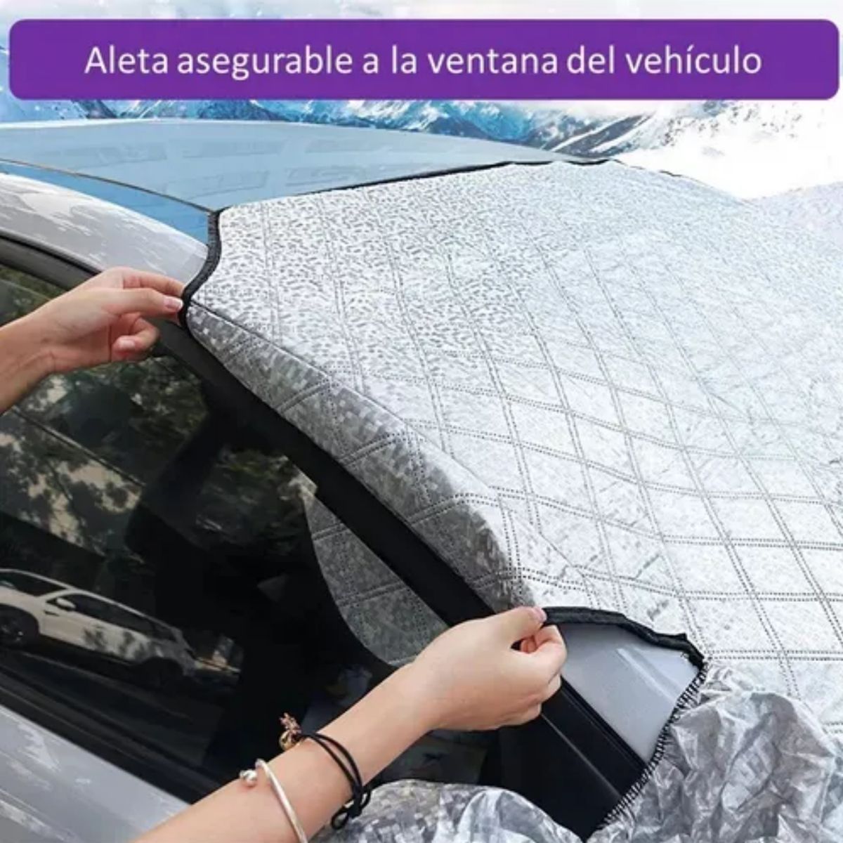 GENERICO - Funda Protectora Sol Y Nieve Cubreparabrisas Para Automóvil
