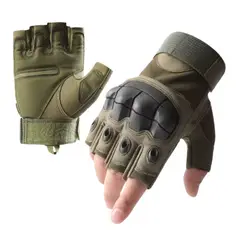 EKOL TACTICA MILITAR - Guante Corto Táctico Militar Moto Bicicleta Airsoft