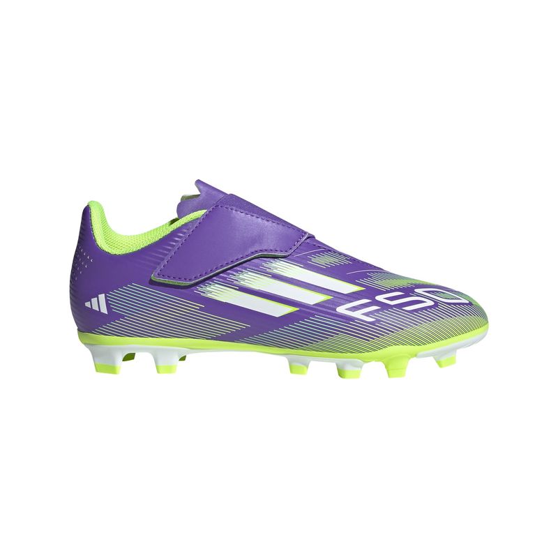 ADIDAS - Zapatos de fútbol Club F50 cierre por contacto firmes/multiterreno niños
