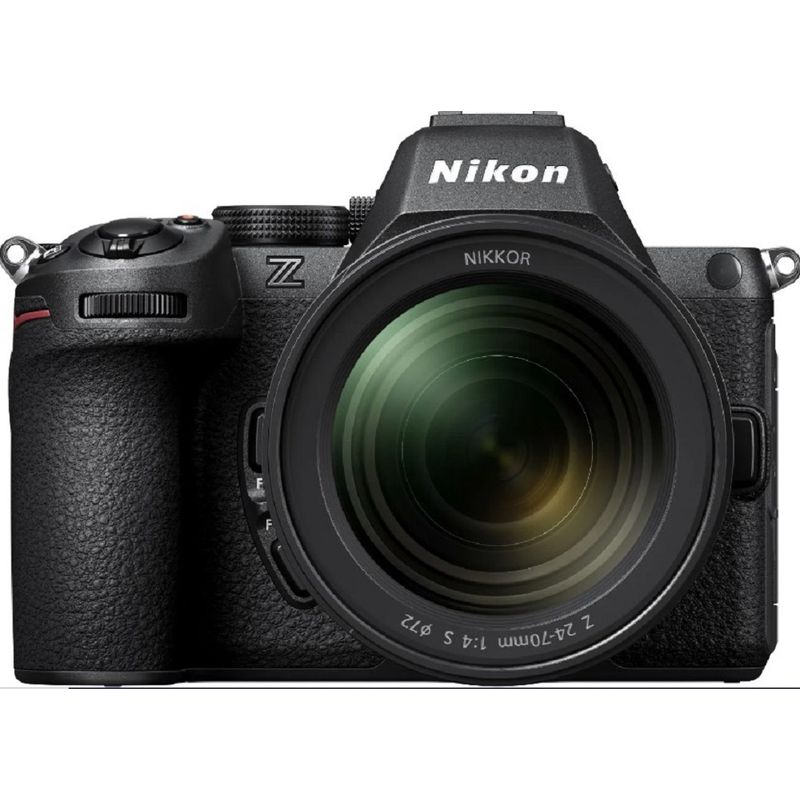 NIKON - Nikon Z5 II Sin Espejo Cámara Con 24-70mm f/4 S Lente - Negro