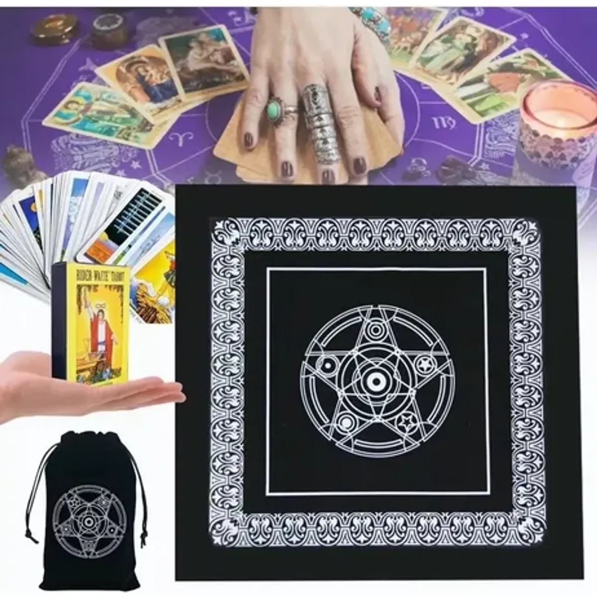 GENERICO - Cartas Tarot Rider Waite 78 Cartas Arcanos.