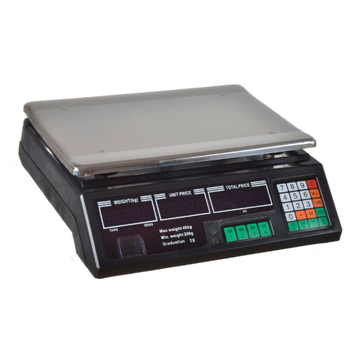 GENERICO - Báscula Electrónica Digital De Alta Precisión 40 Kg