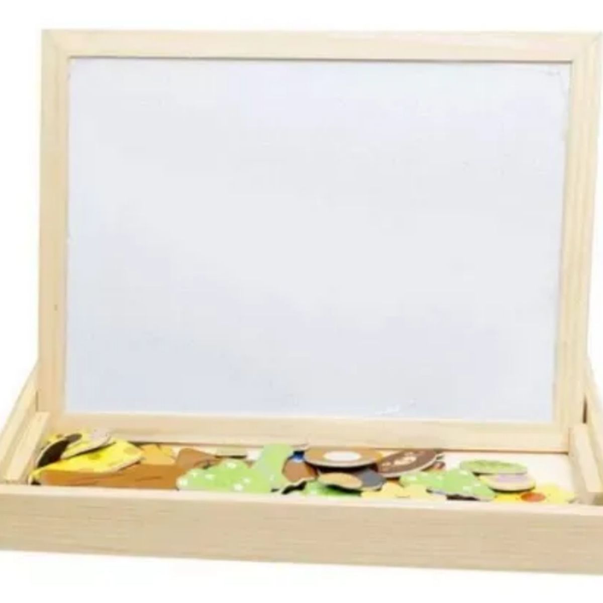 GENERICO - Pizarra Magnética 2 En 1 Para Niños Juguete Didáctico Madera