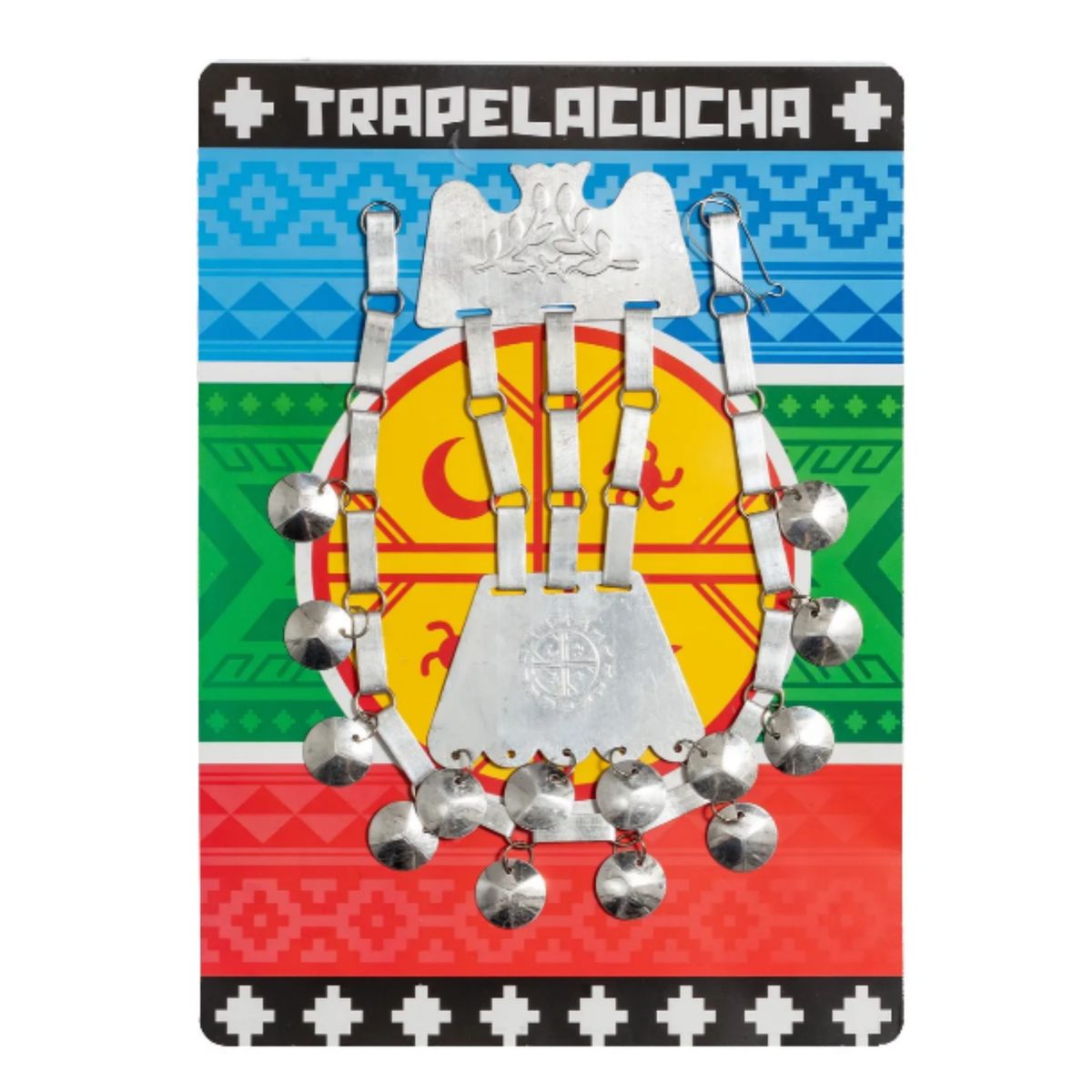 GENERICO - Accesorio Trapelakucha Trarilonco Mapuche Metalico
