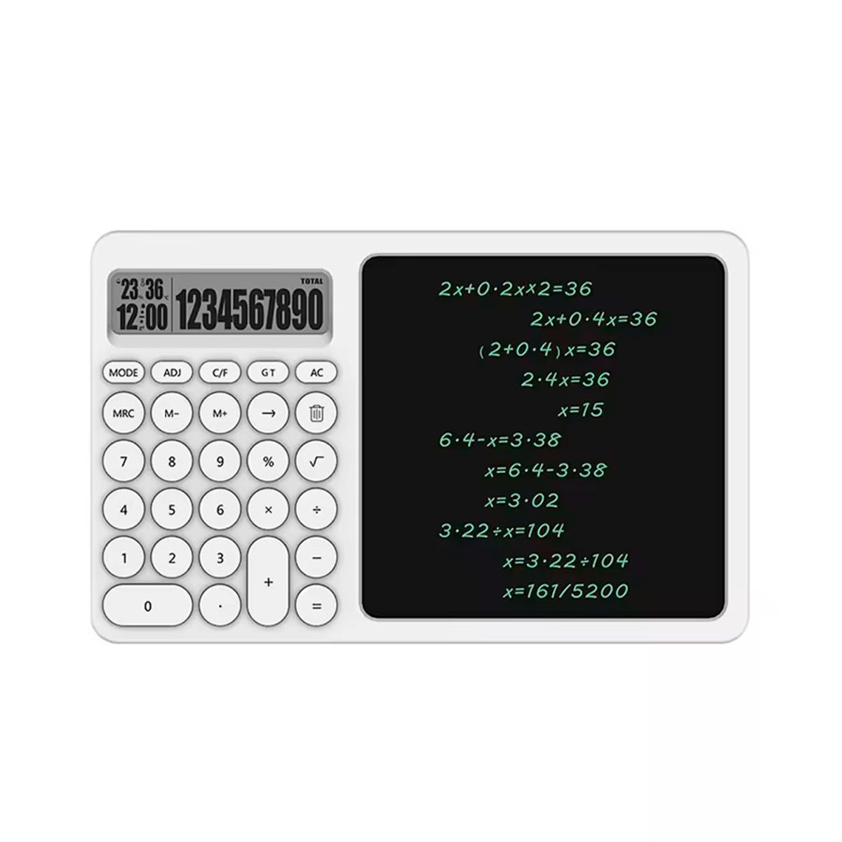 GENERICO - Tableta De Escritura Digital Con Calculadora Recargable
