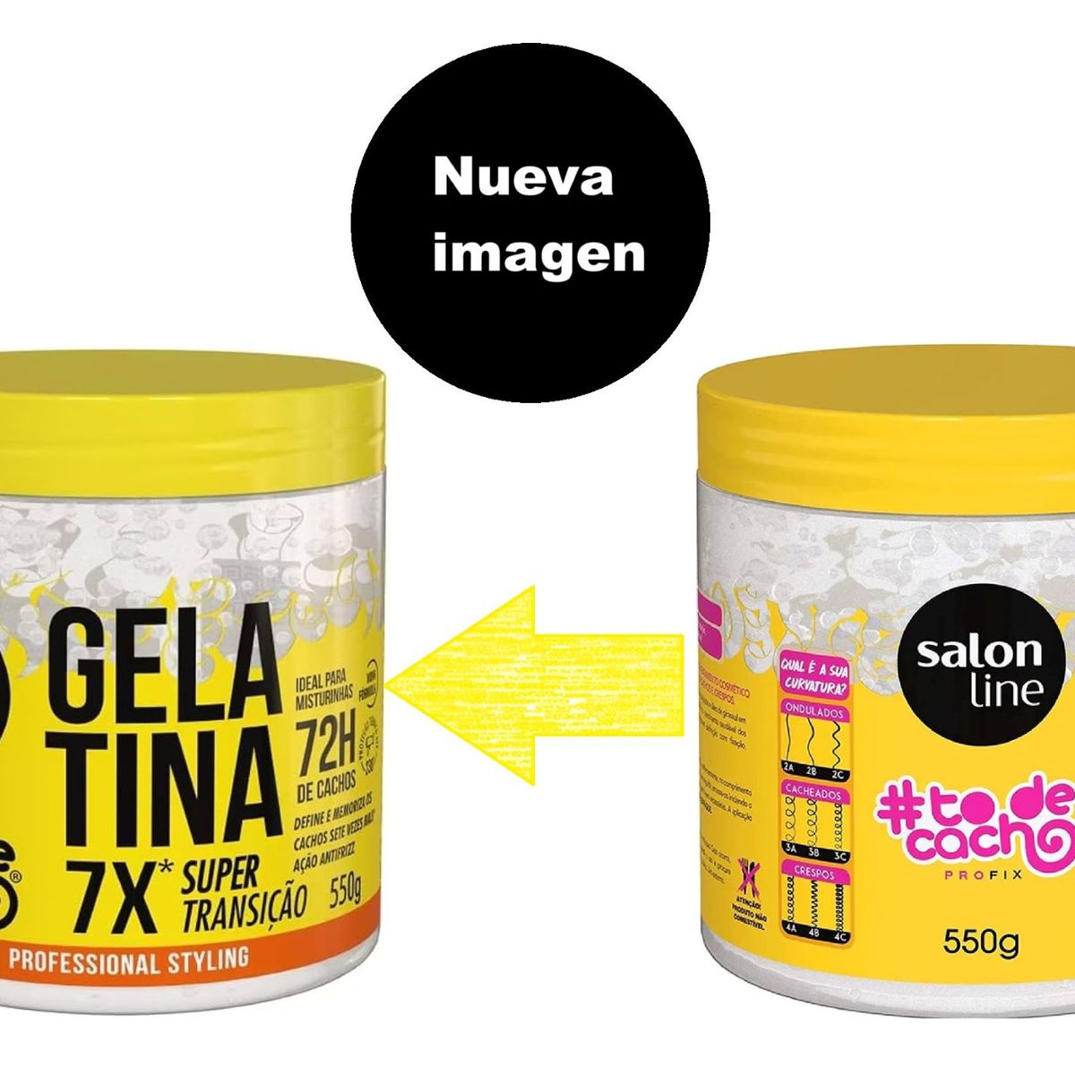 SALON LINE - TO DE CACHO GEL SUPER TRANSICION 550G SALON LINE