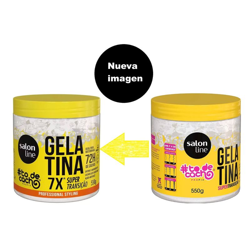 SALON LINE - TO DE CACHO GEL SUPER TRANSICION 550G SALON LINE