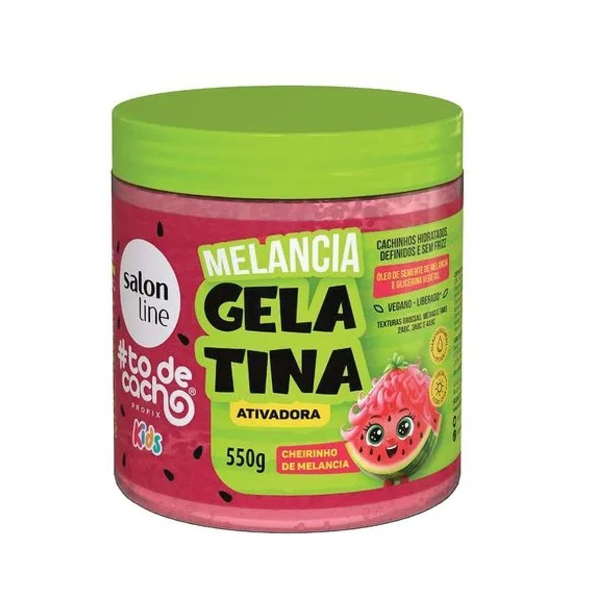 SALON LINE - GEL ACTIVADORA KIDS MELANCIA 550 G SALON LINE