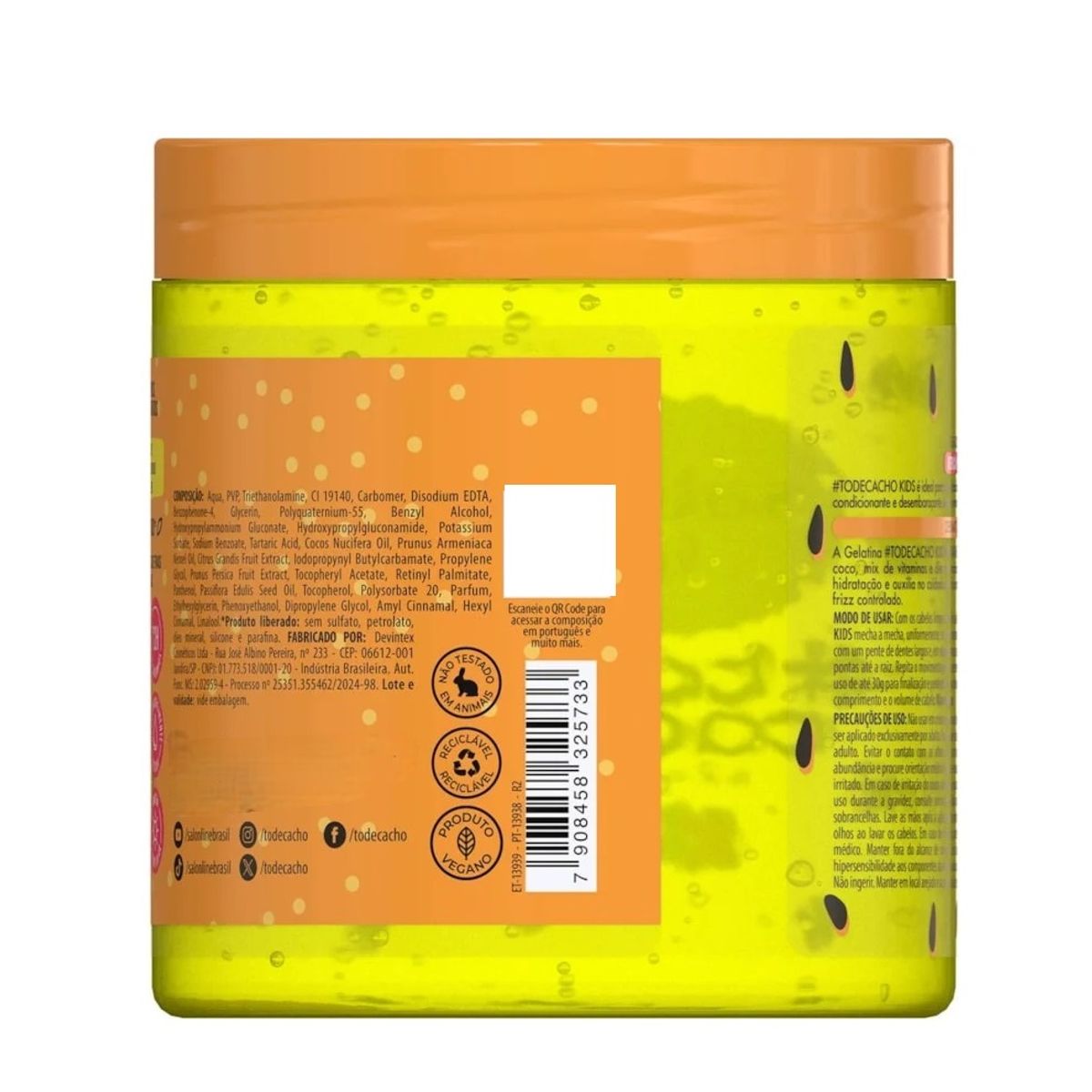 SALON LINE - GEL HIDRATANTE KIDS MARACUYA 550 G SALON LINE