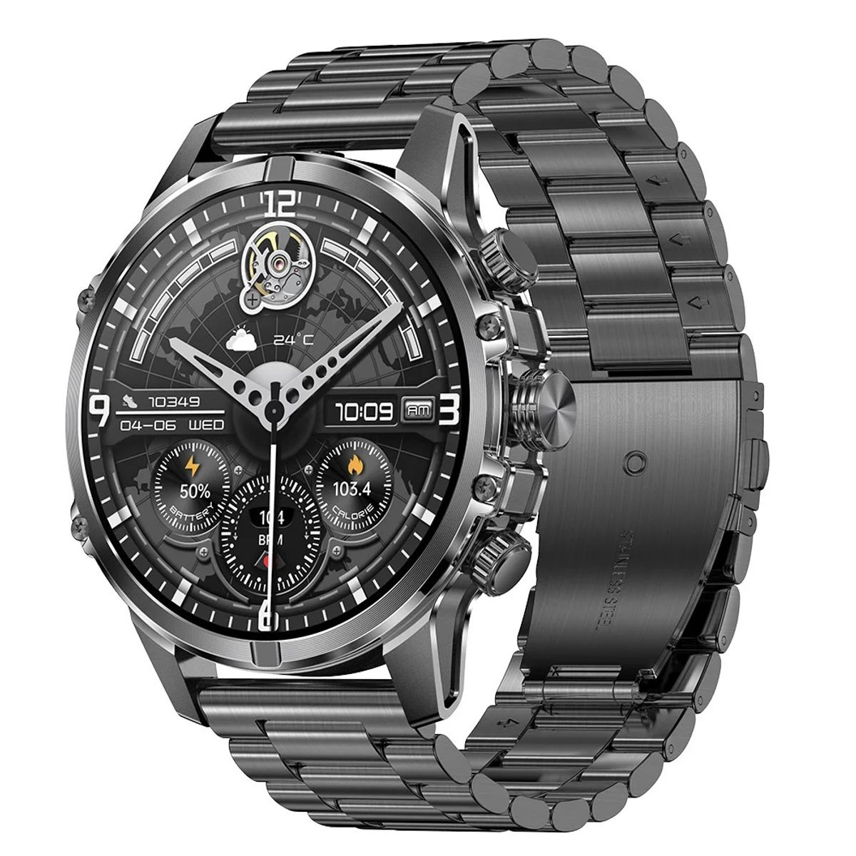 STARTECHOFFICE - Smartwatch Deportivo Táctico AMOLED 1.75 IP67 600mAh Android & iOS