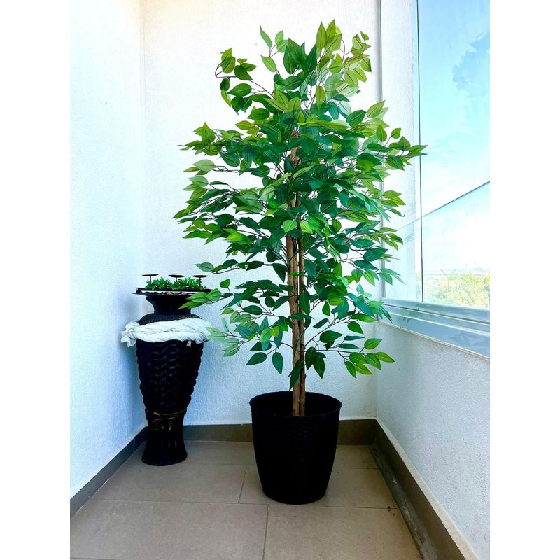 ARBUSTO REAL - Ficus Artificial Premium 160cm - Decoración InteriorTerraza