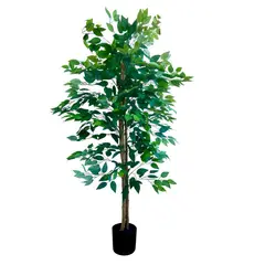 ARBUSTO REAL - Ficus Artificial Premium 160cm - Decoración InteriorTerraza