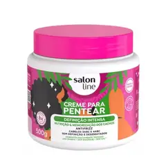 SALON LINE - CREMA DE PEINAR DEFINICION INTENSA 500 G