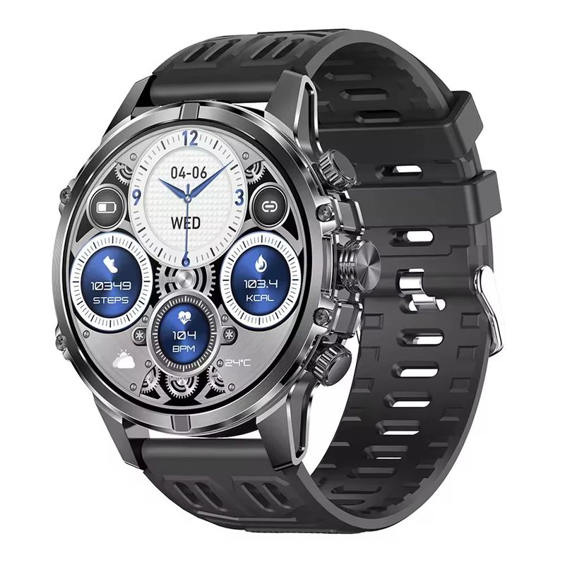 STARTECHOFFICE - Reloj Inteligente Deportivo AMOLED 175 Batería 600mAh IP67 IOS Android
