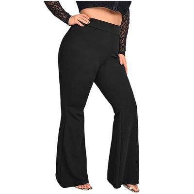 Imagen 2 del producto Pantalón Pata de Elefante Flare Tela Sofía Talla XL Estilo y Comodidad