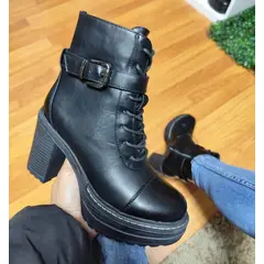 SNOOPY - Botin Mujer Taco Medio con Plataforma M483