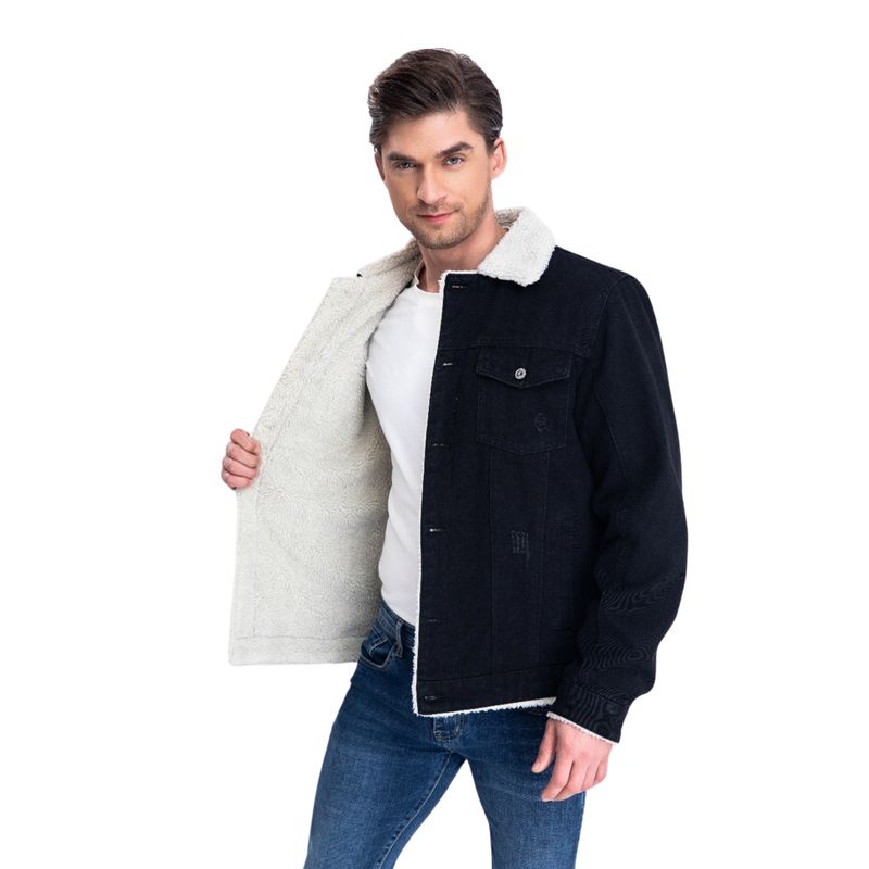 D'JOE - Chaqueta Destroyed Chiporro Hombre