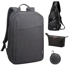 LENOVO - Mochila B210 Notebook Impermeable Y 3 en 1 Cartera de viajes