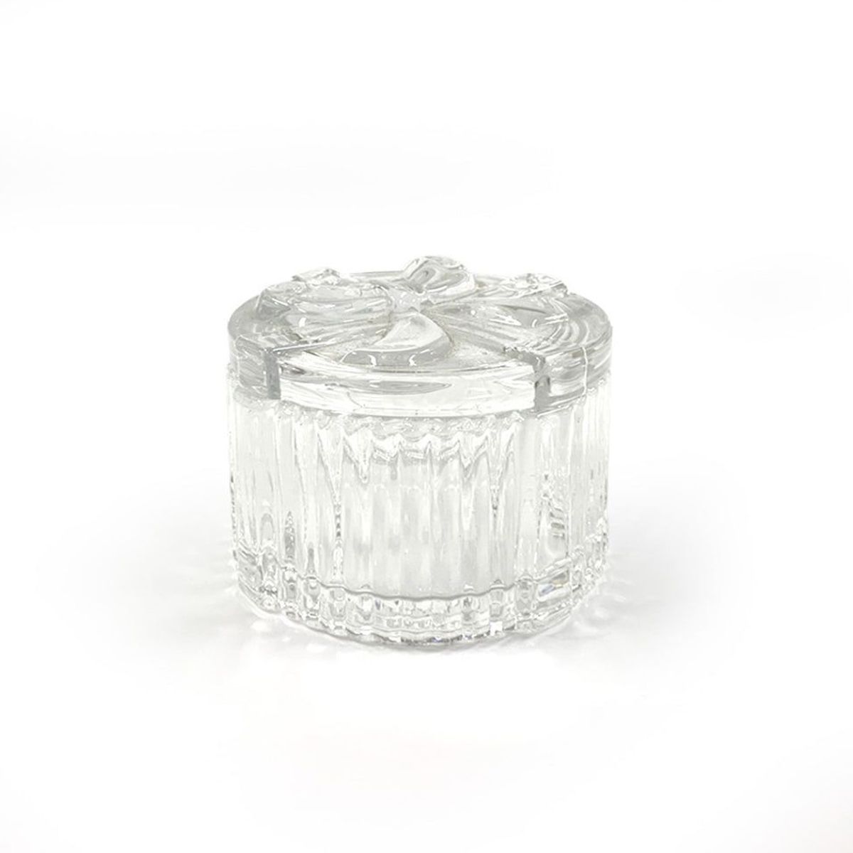 OEM - Bombonera Azucarero Caramelera Decorativa De Vidrio 8x6cm