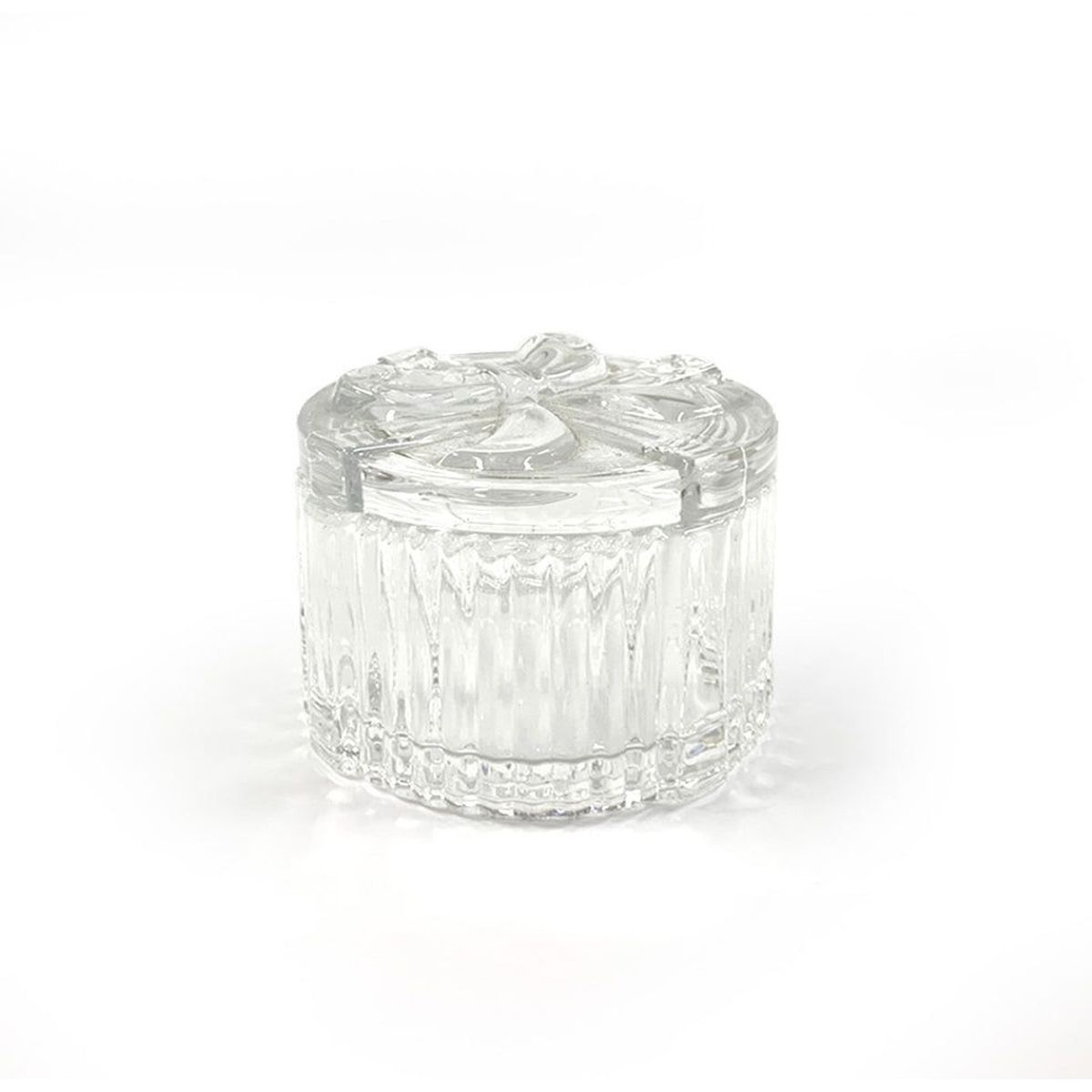 OEM - Bombonera Azucarero Caramelera Decorativa De Vidrio 8x6cm