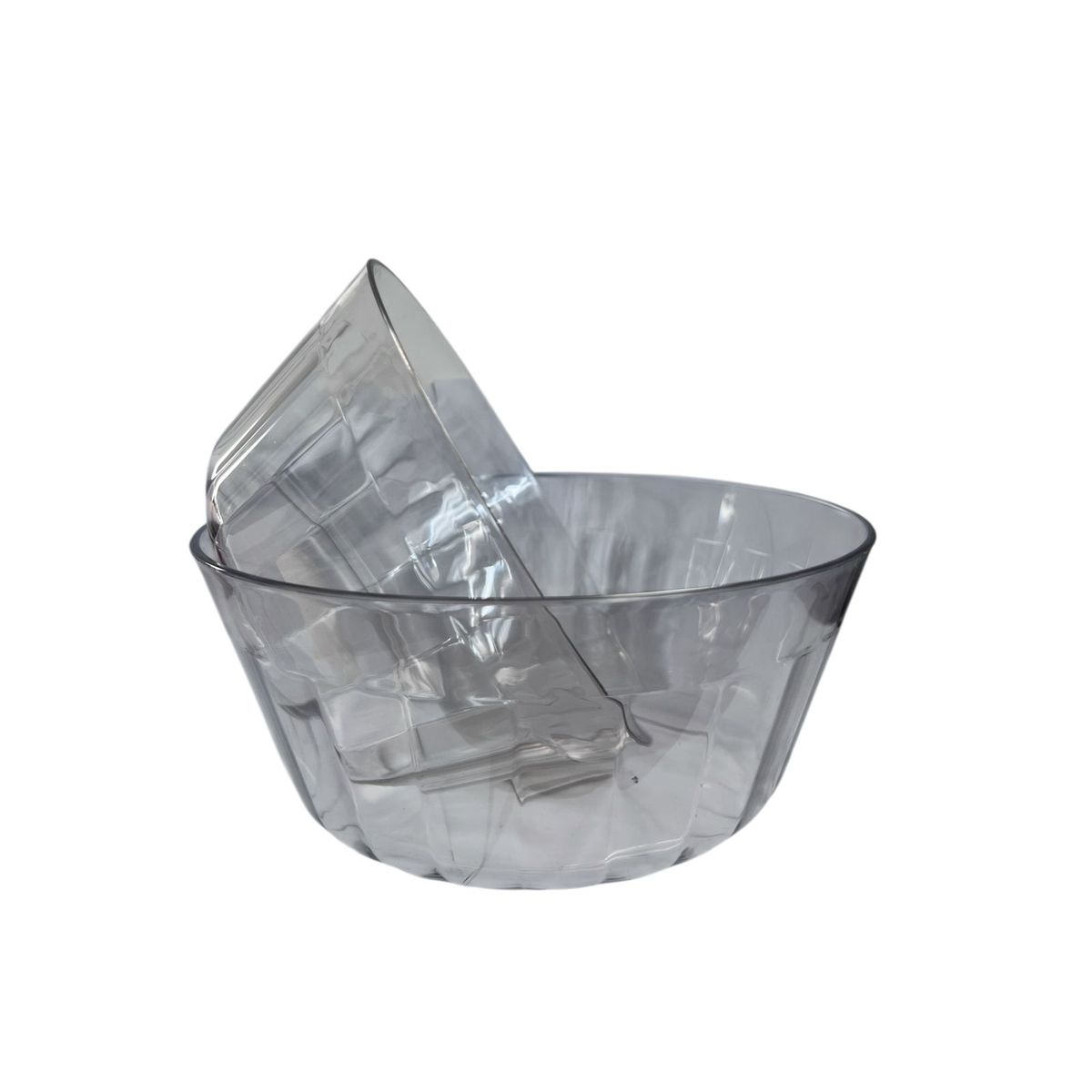 GENERICO - Pack 2 Plato Bowl Sopero Decorativo Redondo Plastico D1