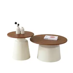 OEM - Set 2 Mesas Laterales Centro Nordicas Elegantes Minimalista