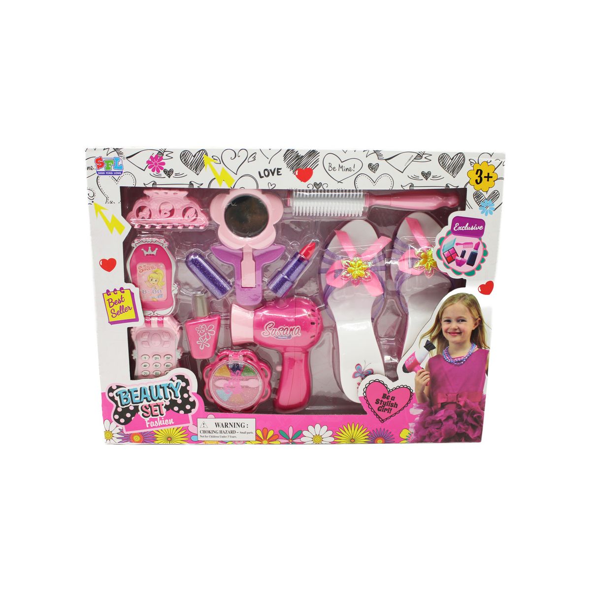 PUNTO STORE - Set Fashion Juguete 11 Accesorios De Belleza - PS