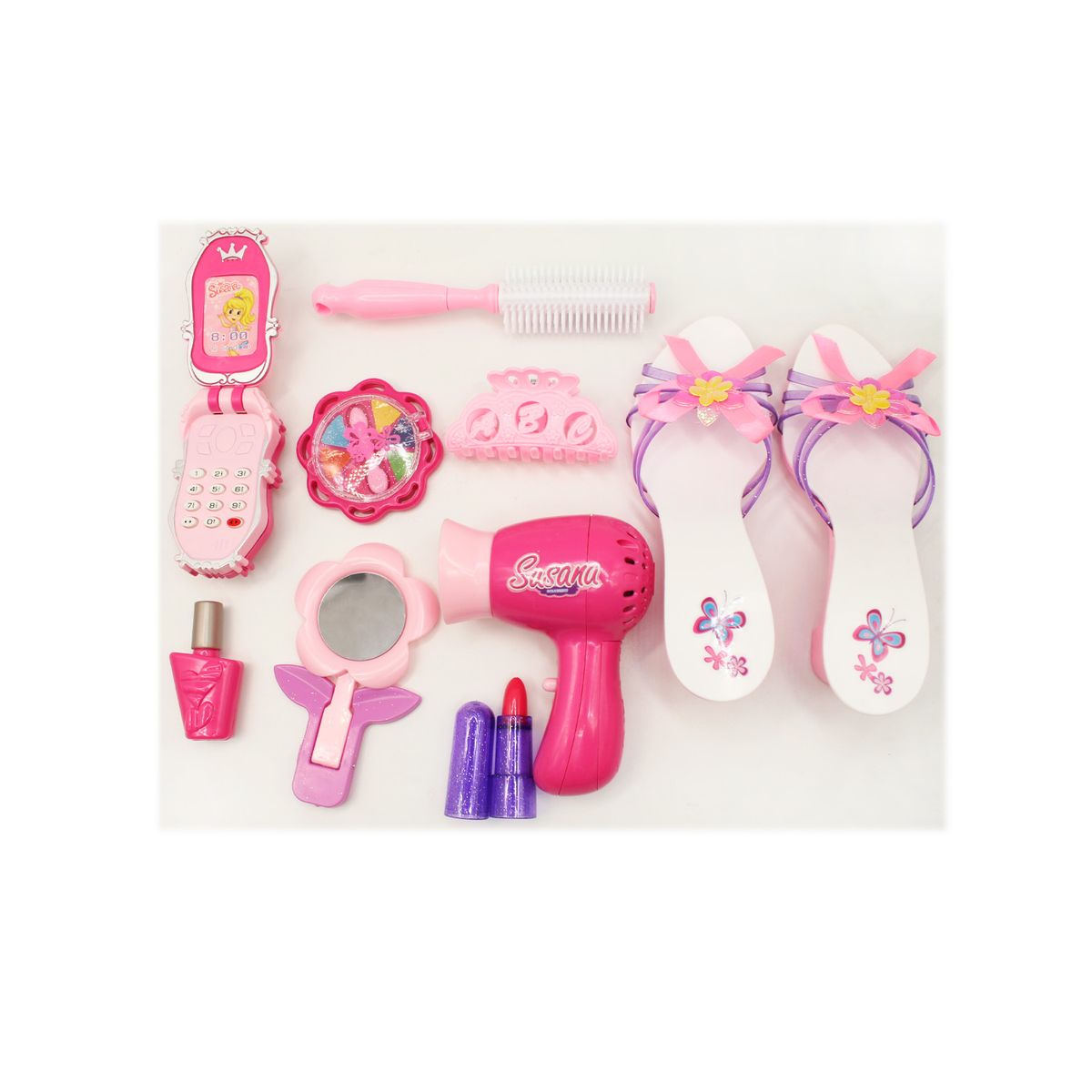 PUNTO STORE - Set Fashion Juguete 11 Accesorios De Belleza - PS