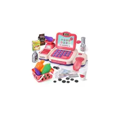 PUNTO STORE - Juguete Caja Registradora Supermercado Rosada - Ps