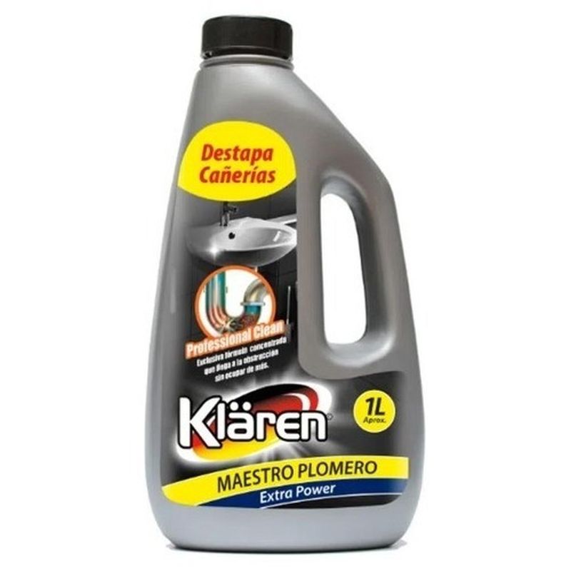 KLAREN - Destapa Cañerias Extra Power Klaren 1l